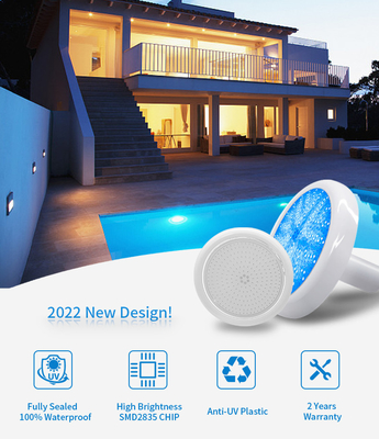 Lumière en plastique non-toxique IP68 universel de piscine de vinyle imperméable