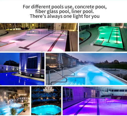 IP68 imperméabilisent la lumière de piscine de LED pour la piscine de fibre de verre