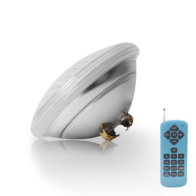 Lumière blanche pure en verre imperméable 18W 35W de piscine de LED à télécommande