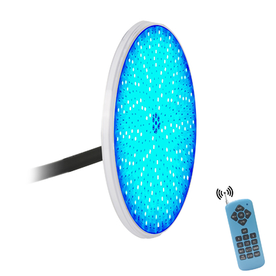 Accessoires minces 18W 35W PAR56 rempli par résine de lumière de piscine de RVB LED