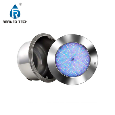 La grande LED Inground lumière multicolore de piscine de 10 pouces a raffiné avec la corde de 50 pieds pour le créneau humide