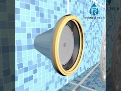 Lampe de piscine à LED raffinée 120V RGB Amortisseur de remplacement de la lampe de Pentair Hayward